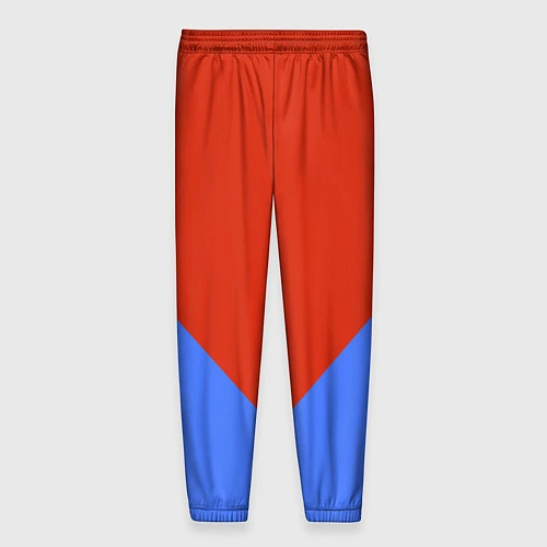 Мужские брюки Russia Red & Blue / 3D-принт – фото 2
