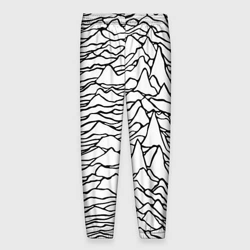 Мужские брюки White Pleasures / 3D-принт – фото 2