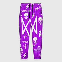 Мужские брюки Watch Dogs 2: Violet Pattern