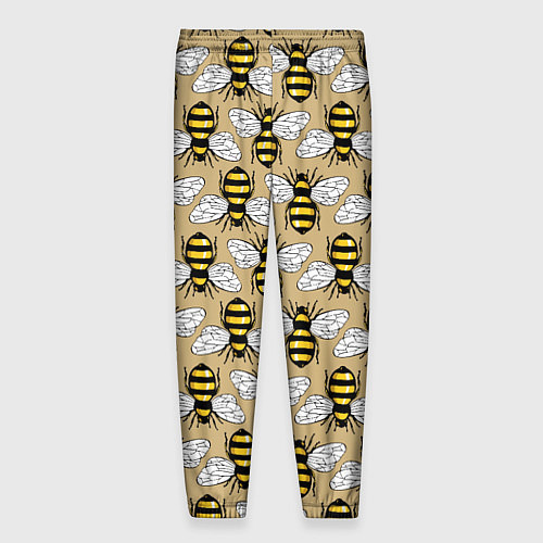 Мужские брюки Пчёлки / 3D-принт – фото 2