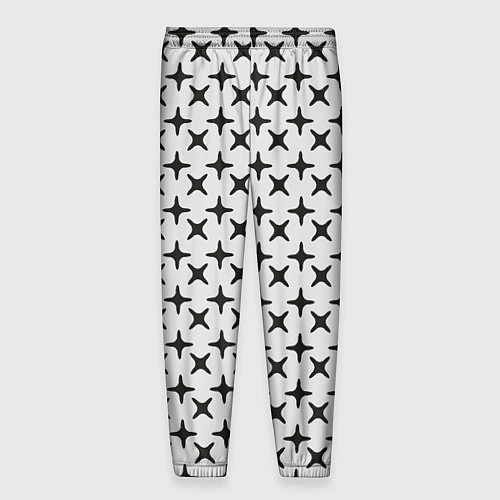 Мужские брюки Геометрические крестики / 3D-принт – фото 2