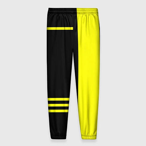 Мужские брюки PUBG: Yellow Lifestyle / 3D-принт – фото 2