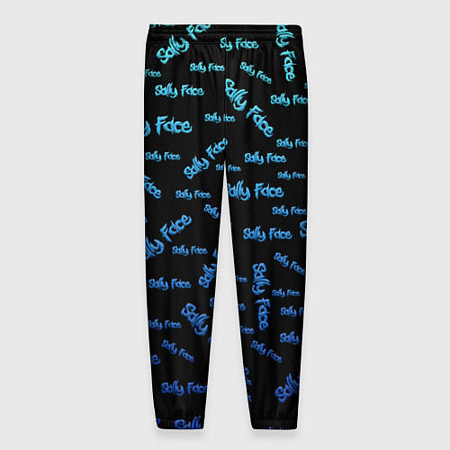 Мужские брюки Sally Face: Blue Pattern / 3D-принт – фото 2