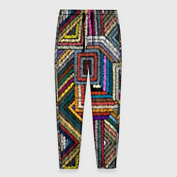 Мужские брюки Этнический ковровый орнамент