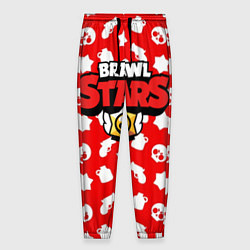 Мужские брюки Brawl Stars: Red & White
