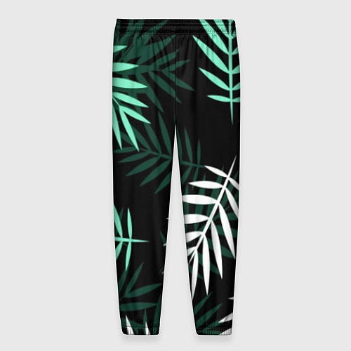 Мужские брюки Листья пальмы / 3D-принт – фото 2