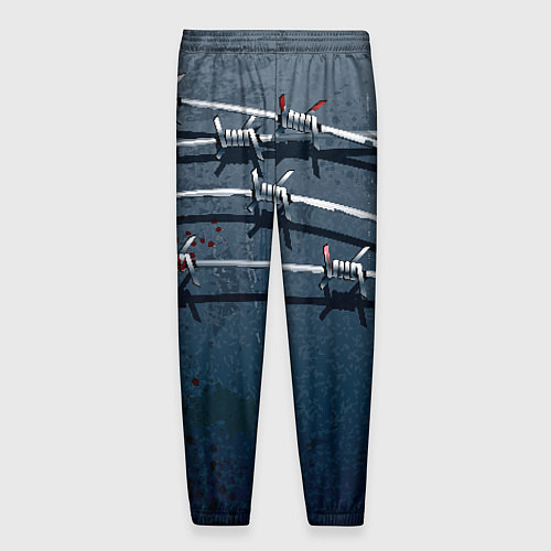 Мужские брюки Колючая цепь / 3D-принт – фото 2