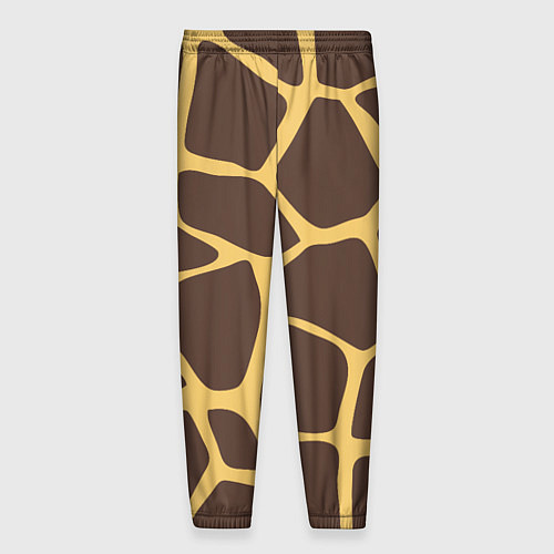 Мужские брюки Окрас жирафа / 3D-принт – фото 2