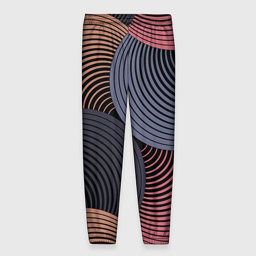 Мужские брюки Абстрактный узор / 3D-принт – фото 2