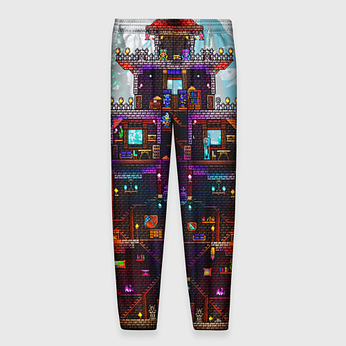 Мужские брюки Terraria / 3D-принт – фото 2