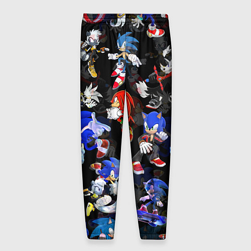 Мужские брюки Sonic паттерн / 3D-принт – фото 2
