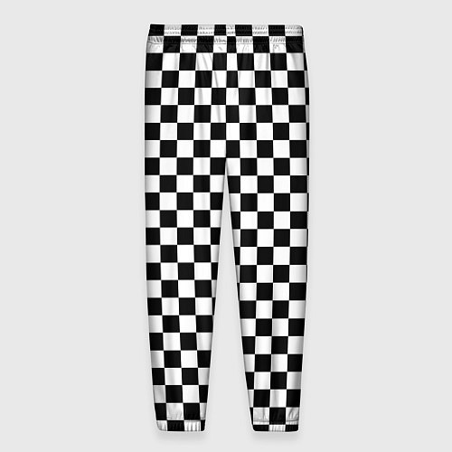 Мужские брюки Шахматка мелкая / 3D-принт – фото 2