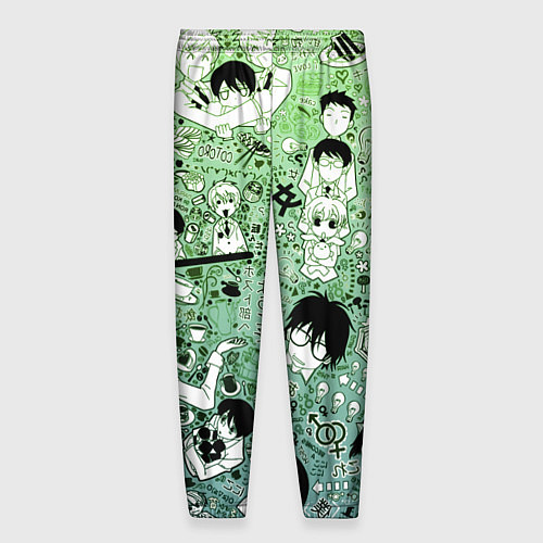 Мужские брюки Anime / 3D-принт – фото 2