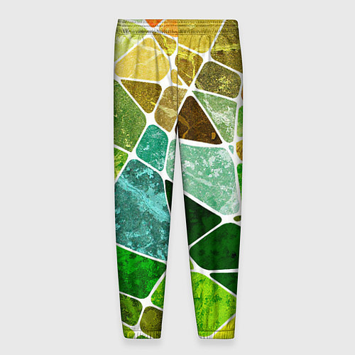 Мужские брюки Мозаика / 3D-принт – фото 2