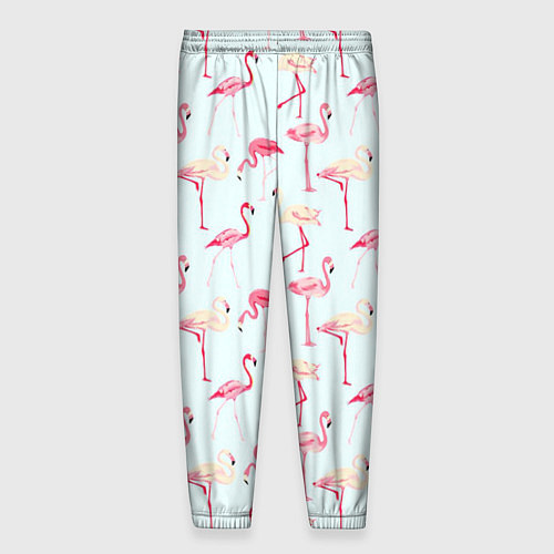 Мужские брюки Фламинго / 3D-принт – фото 2
