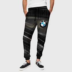 Брюки на резинке мужские BMW, цвет: 3D-принт — фото 2