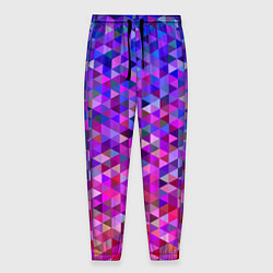 Мужские брюки Треугольники мозаика пиксели