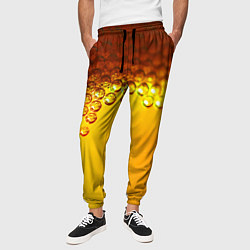 Брюки на резинке мужские ПИВО, цвет: 3D-принт — фото 2