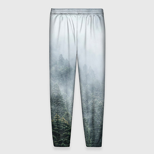 Мужские брюки Туманный лес / 3D-принт – фото 2