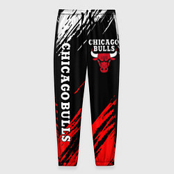 Брюки на резинке мужские CHICAGO BULLS, цвет: 3D-принт