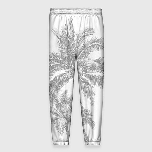 Мужские брюки Пальмы над головой / 3D-принт – фото 2
