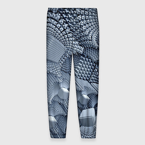 Мужские брюки GREY / 3D-принт – фото 2