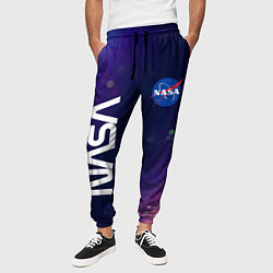 Брюки на резинке мужские NASA НАСА, цвет: 3D-принт — фото 2