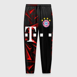 Брюки на резинке мужские FC Bayern Munchen Форма, цвет: 3D-принт