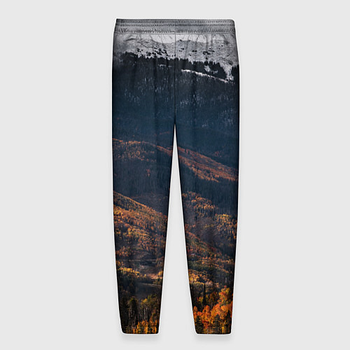 Мужские брюки Горы / 3D-принт – фото 2