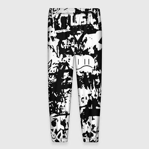 Мужские брюки Graffiti / 3D-принт – фото 2