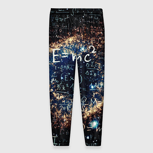 Мужские брюки Формула Вселенной / 3D-принт – фото 2