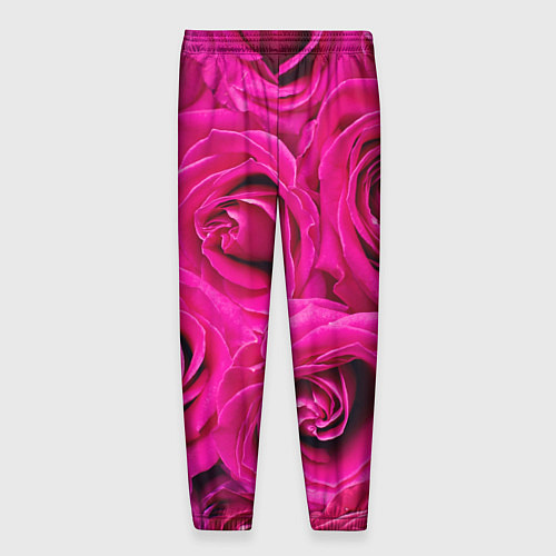 Мужские брюки Розы / 3D-принт – фото 2