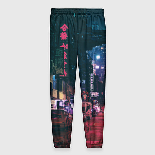 Мужские брюки Cyberpunk 2077 / 3D-принт – фото 2