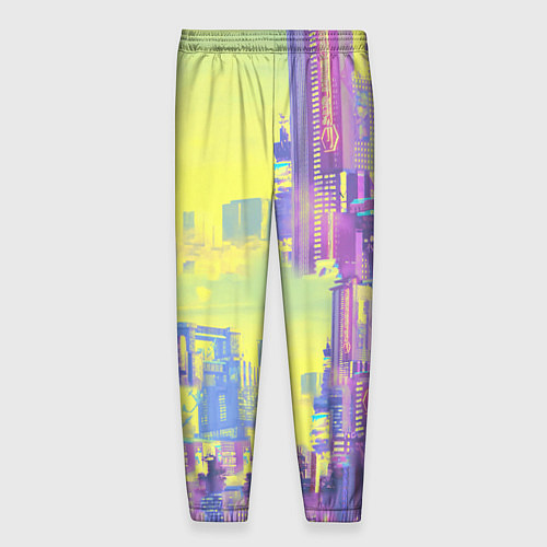 Мужские брюки Cyberpunk 2077 / 3D-принт – фото 2