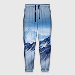 Мужские брюки Серо-голубые горы