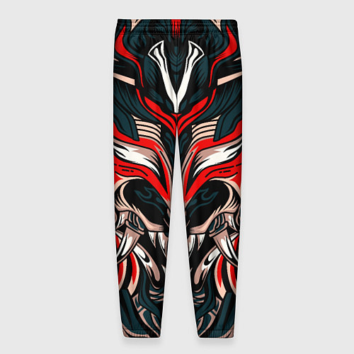 Мужские брюки Черный самурай / 3D-принт – фото 2