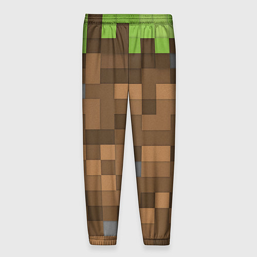 Мужские брюки Minecraft камуфляж / 3D-принт – фото 2