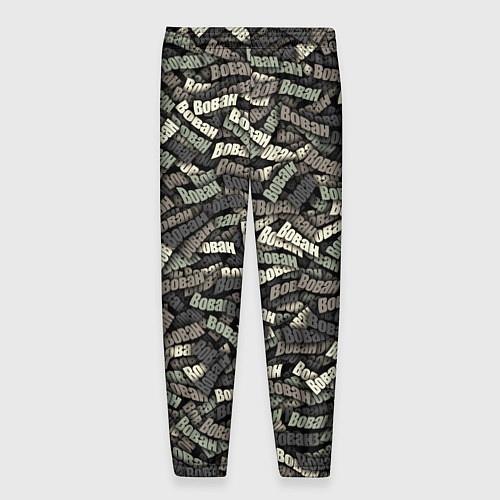 Мужские брюки Камуфляж - Вован / 3D-принт – фото 2