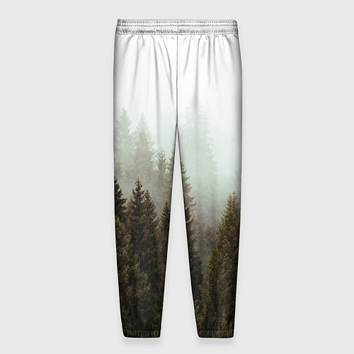 Мужские брюки Деревья / 3D-принт – фото 2