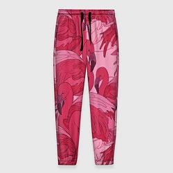 Мужские брюки Розовые фламинго