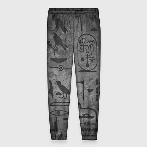 Мужские брюки Египетские Иероглифы 3D / 3D-принт – фото 2