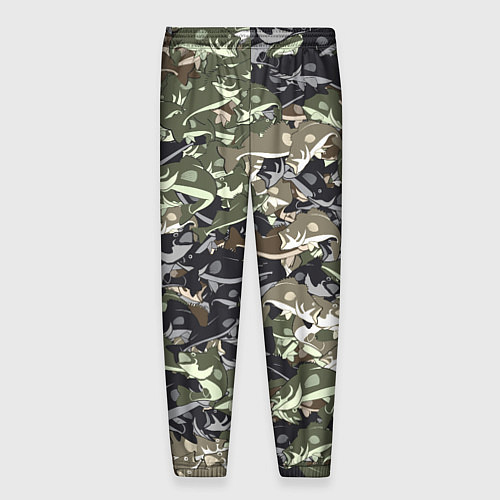 Мужские брюки Камуфляж для рыбака / 3D-принт – фото 2