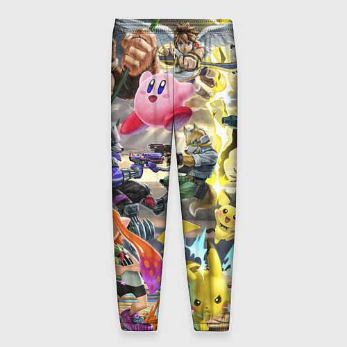 Мужские брюки Super Smash World / 3D-принт – фото 2