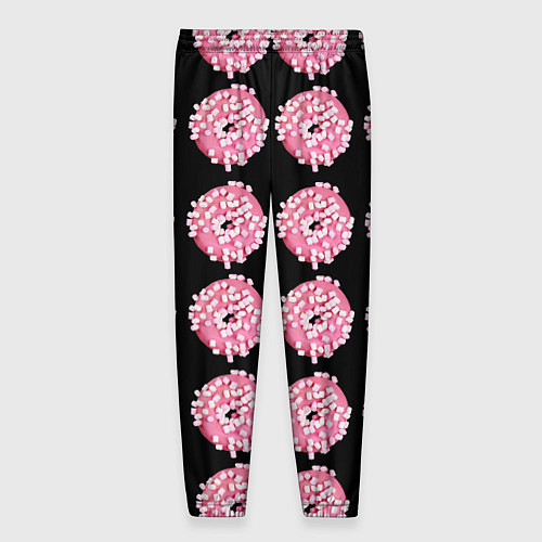 Мужские брюки Пончики с маршмеллоу / 3D-принт – фото 2