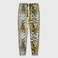 Мужские брюки Versace gold & white