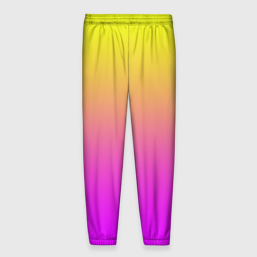 Мужские брюки Яркий рассвет / 3D-принт – фото 2