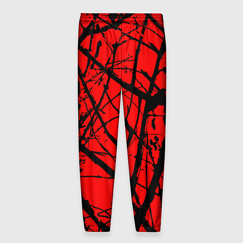 Мужские брюки Хоррор Мрачный лес / 3D-принт – фото 2