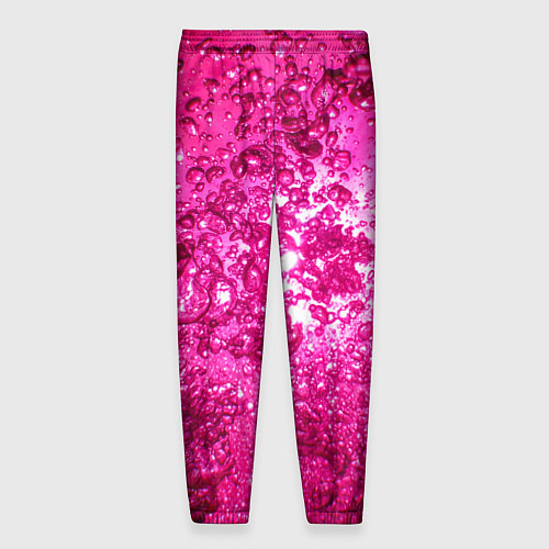 Мужские брюки Розовые Пузырьки / 3D-принт – фото 2