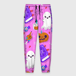 Брюки на резинке мужские Дневной Хэллоуин, цвет: 3D-принт