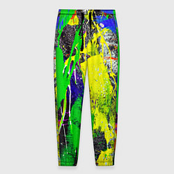 Мужские брюки Брызги красок Grunge Paints